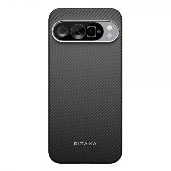 Pitaka Google Pixel 9 Pro XL Deksel Ultra-Slim Case MagSafe Black/Grey Twill
