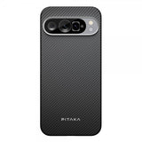 Pitaka Google Pixel 9 Pro XL Deksel Ultra-Slim Case MagSafe Black/Grey Twill