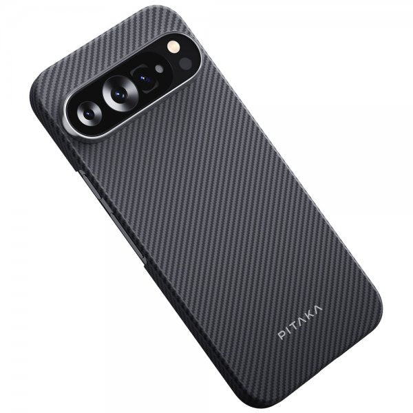 Pitaka Google Pixel 9 Pro XL Deksel Ultra-Slim Case MagSafe Black/Grey Twill