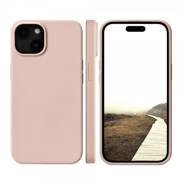 dbramante1928 iPhone 15 Plus Deksel Greenland Pink Sand