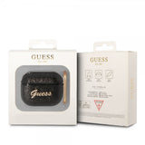 Guess AirPods 3 Deksel Glitter Flakes Svart