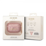 Guess AirPods Pro Deksel Glitter Flakes Rosa