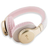 Guess Hodetelefoner Bluetooth 4G Script Metal Logo Rosa
