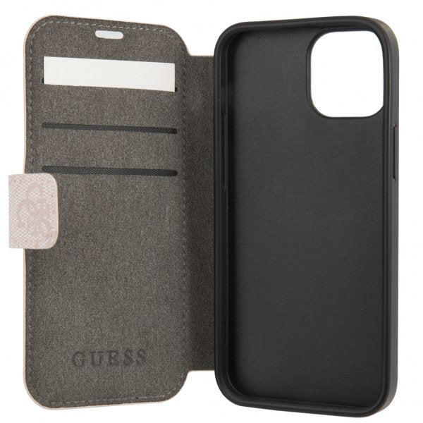 Guess iPhone 13 Mini Etui Printed Stripe Rosa