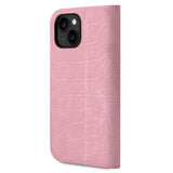 Guess iPhone 14 Etui Croco Rosa
