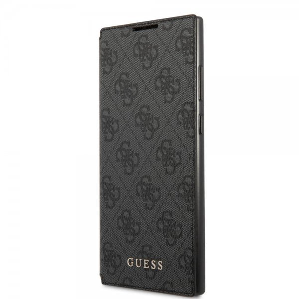 Guess Samsung Galaxy S22 Ultra Etui 4G Logo Grå