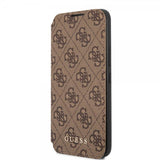 Guess Samsung Galaxy S22 Etui 4G Logo Brun