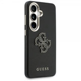 Guess Samsung Galaxy S26 Plus Deksel 4G Logo Grained Svart