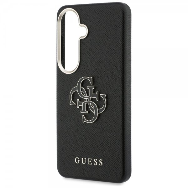 Guess Samsung Galaxy S26 Plus Deksel 4G Logo Grained Svart
