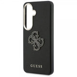 Guess Samsung Galaxy S26 Plus Deksel 4G Logo Grained Svart