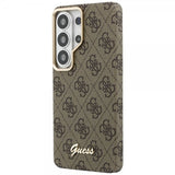 Guess Samsung Galaxy S26 Ultra Deksel 4G Script MagSafe Brun