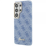 Guess Samsung Galaxy S26 Ultra Deksel 4G Script MagSafe Blå