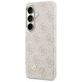 Guess Samsung Galaxy S26 Deksel 4G Script MagSafe Rosa