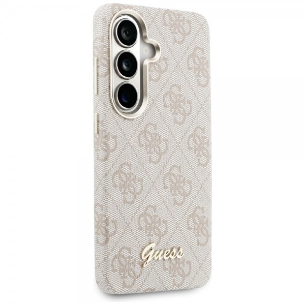 Guess Samsung Galaxy S26 Deksel 4G Script MagSafe Rosa