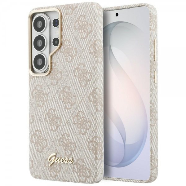 Guess Samsung Galaxy S26 Ultra Deksel 4G Script MagSafe Rosa