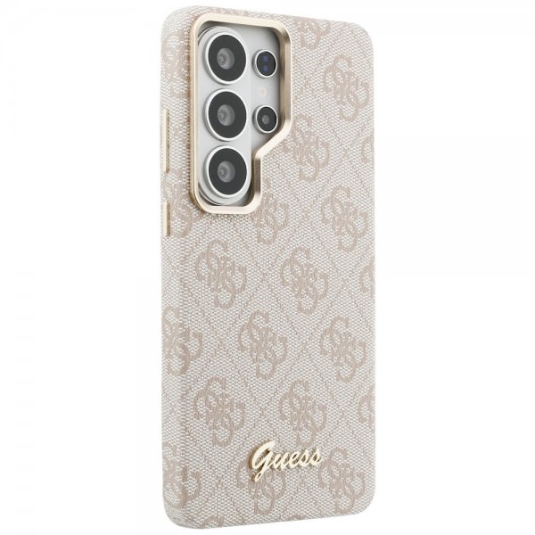 Guess Samsung Galaxy S26 Ultra Deksel 4G Script MagSafe Rosa