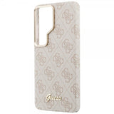Guess Samsung Galaxy S26 Ultra Deksel 4G Script MagSafe Rosa