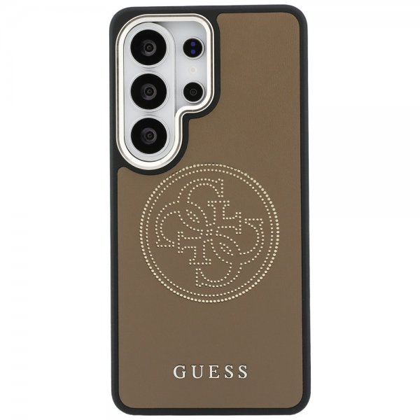 Guess Samsung Galaxy S26 Ultra Deksel Perforated Logo MagSafe Brun