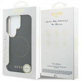 Guess Samsung Galaxy S26 Ultra Deksel Perforated Logo MagSafe Svart