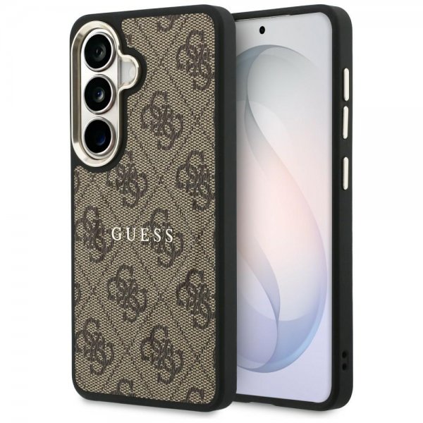Guess Samsung Galaxy S26 Deksel 4G Embossed MagSafe Brun