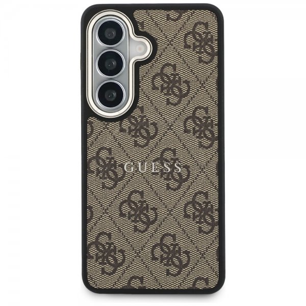 Guess Samsung Galaxy S26 Plus Deksel 4G Embossed MagSafe Brun