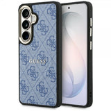 Guess Samsung Galaxy S26 Plus Deksel 4G Embossed MagSafe Blå