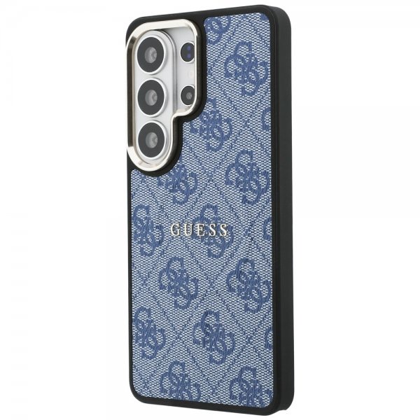 Guess Samsung Galaxy S26 Ultra Deksel 4G Embossed MagSafe Blå