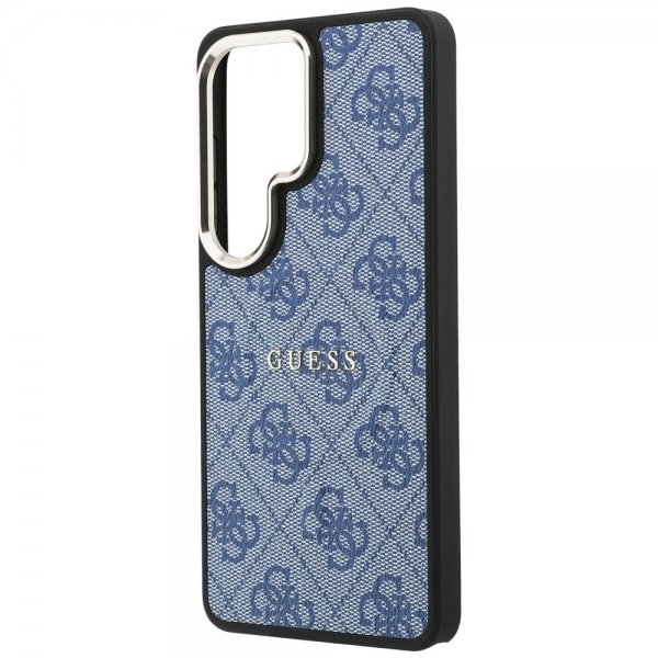 Guess Samsung Galaxy S26 Ultra Deksel 4G Embossed MagSafe Blå