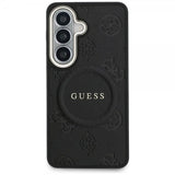 Guess Samsung Galaxy S26 Deksel Saffiano Peony MagSafe Svart