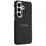 Guess Samsung Galaxy S26 Deksel Saffiano Peony MagSafe Svart