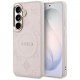 Guess Samsung Galaxy S26 Deksel Saffiano Peony MagSafe Rosa