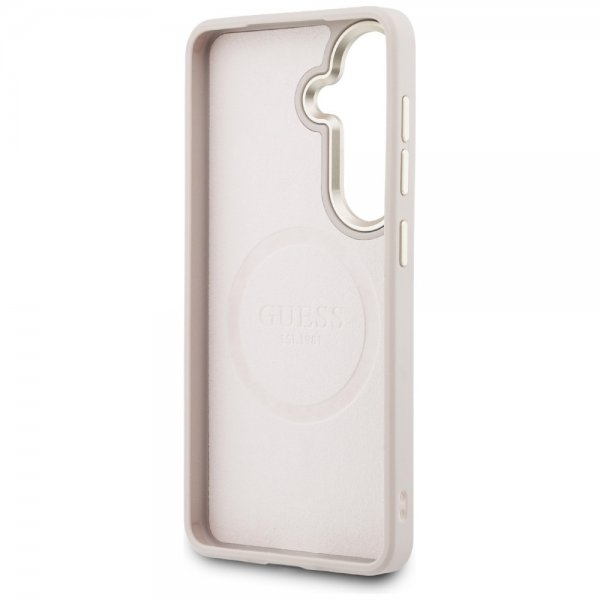 Guess Samsung Galaxy S26 Deksel Saffiano Peony MagSafe Rosa