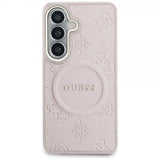 Guess Samsung Galaxy S26 Plus Deksel Saffiano Peony MagSafe Rosa
