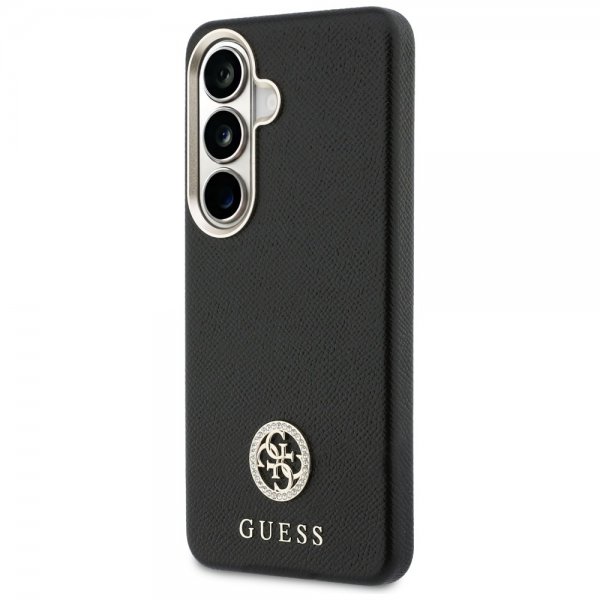 Guess Samsung Galaxy S26 Plus Deksel Rhinestone Logo MagSafe Svart