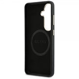 Guess Samsung Galaxy S26 Plus Deksel Rhinestone Logo MagSafe Svart