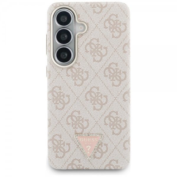 Guess Samsung Galaxy S26 Deksel 4G Triangle MagSafe Rosa