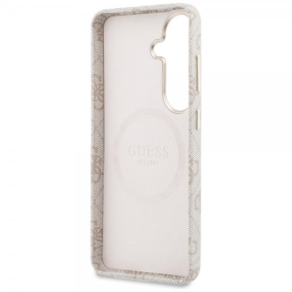 Guess Samsung Galaxy S26 Plus Deksel 4G Triangle MagSafe Rosa