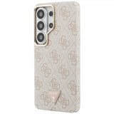 Guess Samsung Galaxy S26 Ultra Deksel 4G Triangle MagSafe Rosa
