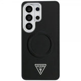 Guess Samsung Galaxy S26 Ultra Deksel Triangle Logo Embossed MagSafe Svart