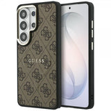 Guess Samsung Galaxy S26 Ultra Deksel 4G Embossed MagSafe Brun