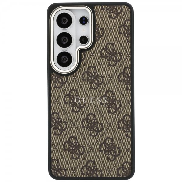 Guess Samsung Galaxy S26 Ultra Deksel 4G Embossed MagSafe Brun