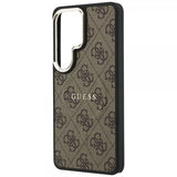 Guess Samsung Galaxy S26 Ultra Deksel 4G Embossed MagSafe Brun
