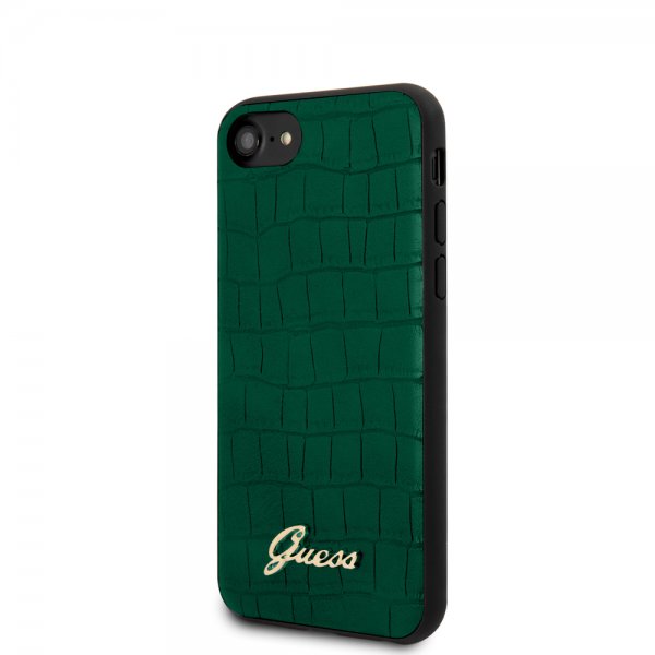 Guess iPhone 7/8/SE Deksel Croco Grønn