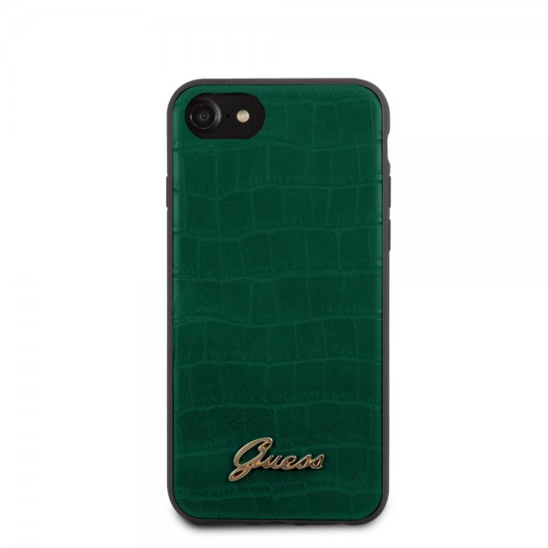 Guess iPhone 7/8/SE Deksel Croco Grønn