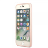 Guess iPhone 7/8/SE Deksel Metal Triangle Rosa