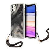 Guess iPhone 11 Deksel Marble Grå