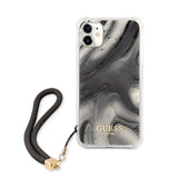 Guess iPhone 11 Deksel Marble Grå