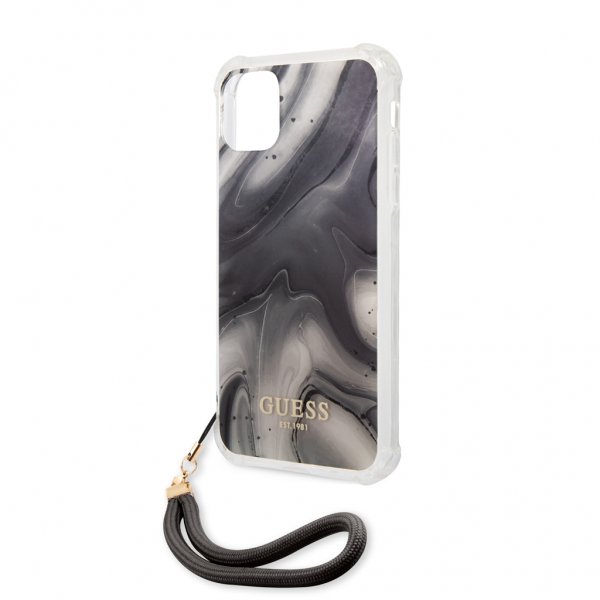 Guess iPhone 11 Deksel Marble Grå