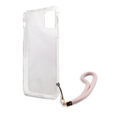 Guess iPhone 11 Deksel Marble Rosa