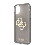 Guess iPhone 11 Deksel Full Glitter Svart